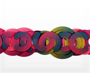 Daire geometrik arka plan, renkli iş veya web için teknoloji tasarım