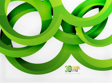 Vektör 3d yüzük tasarım arka plan