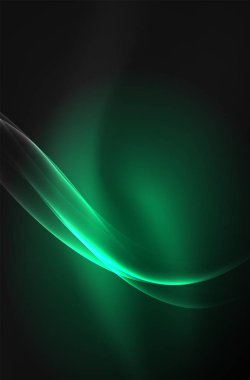 Parlayan dalga vektör, duman