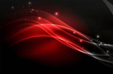 Parlayan dalga vektör, duman