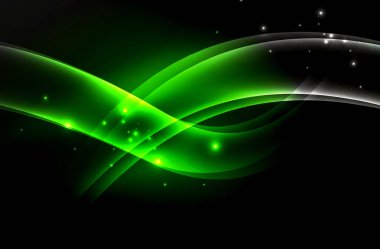 Parlayan dalga vektör, duman