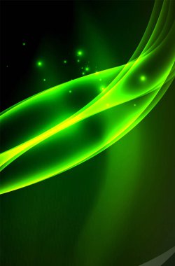 Parlayan dalga vektör, duman