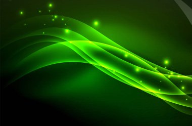 Parlayan dalga vektör, duman