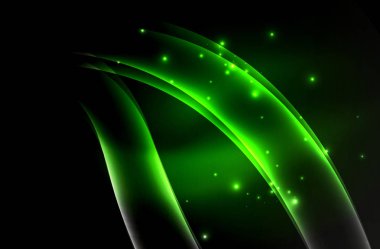 Parlayan dalga vektör, duman