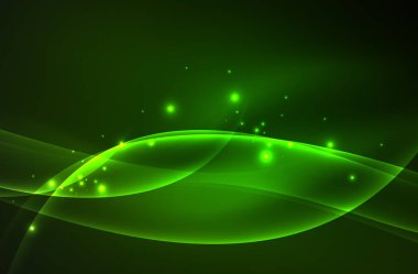 Parlayan dalga vektör, duman