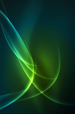 Parlayan dalga vektör, duman