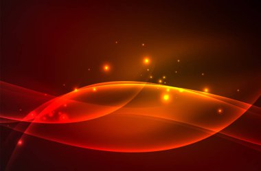 Parlayan dalga vektör, duman