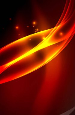 Parlayan dalga vektör, duman