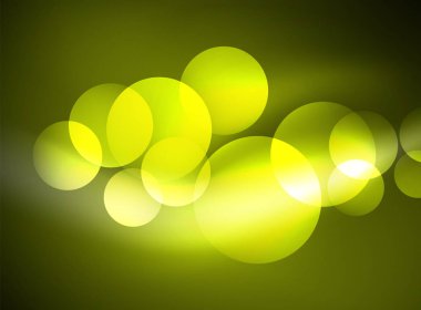 Parlak parlayan cam daire modern futuristik arka plan şablonu