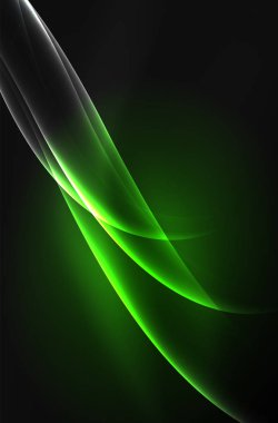 Parlayan dalga vektör, duman