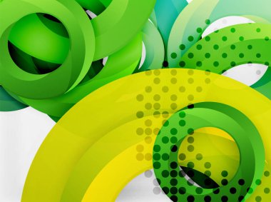 Daire arka plan tasarımı