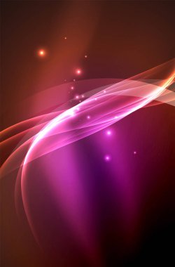 Parlayan dalga vektör, duman