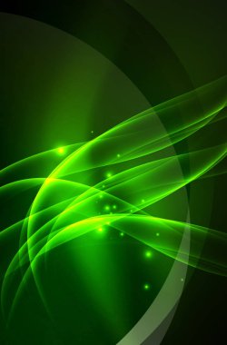 Parlayan dalga vektör, duman