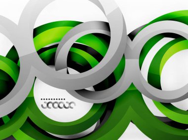 Vektör 3d yüzük tasarım arka plan