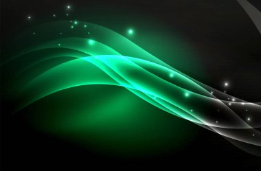 Parlayan dalga vektör, duman