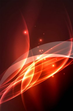 Parlayan dalga vektör, duman