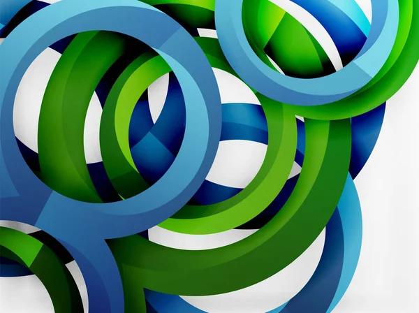 Vektör 3d yüzük tasarım arka plan