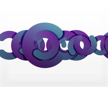 Daire geometrik arka plan, renkli iş veya web için teknoloji tasarım