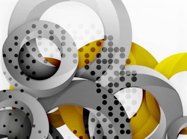 Daire arka plan tasarımı