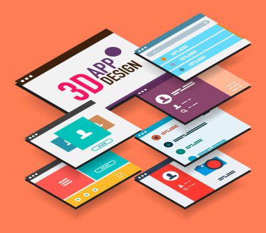İzometrik app kavramı