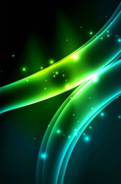 Parlayan dalga vektör, duman