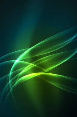 Parlayan dalga vektör, duman