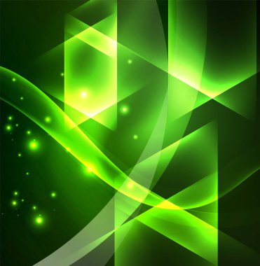 Parlayan geometrik şekiller