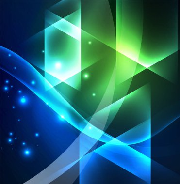 Parlayan geometrik şekiller