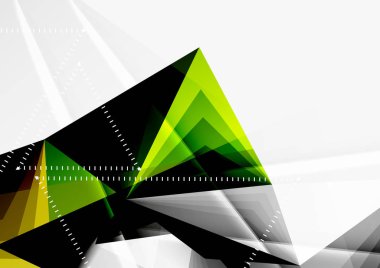 Vektör düşük Poli tarzı 3d üçgen çizgi