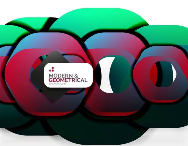 Zincir şekiller veya altıgen yanarak bahislerin doğru beyaz geometrik soyut arka plan,