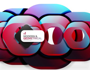 Zincir şekiller veya altıgen yanarak bahislerin doğru beyaz geometrik soyut arka plan,