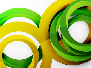 Vektör 3d yüzük tasarım arka plan