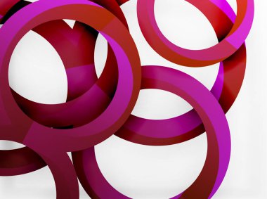 Vektör 3d yüzük tasarım arka plan