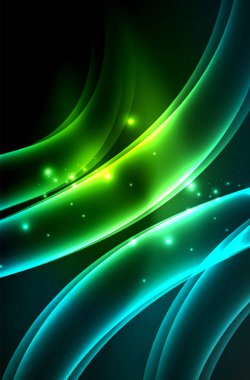 Parlayan dalga vektör, duman