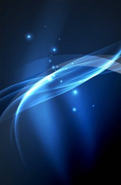 Parlayan dalga vektör, duman