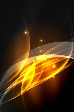 Parlayan dalga vektör, duman