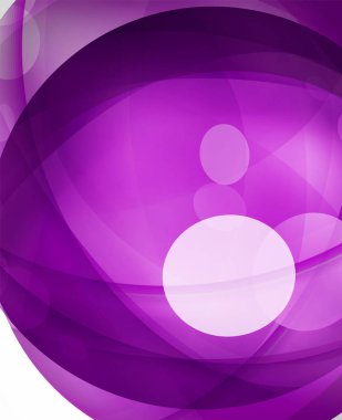 Parlak cam parlak kabarcık arka plan, dalga satırları