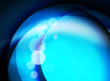 Parlak ipek dalga şablon, renk efektleri, vektör arka plan ile saten