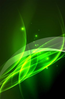 Parlayan dalga vektör, duman