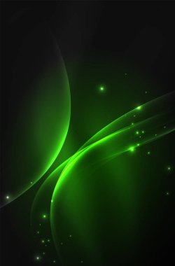 Parlayan dalga vektör, duman