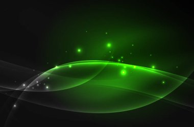 Parlayan dalga vektör, duman