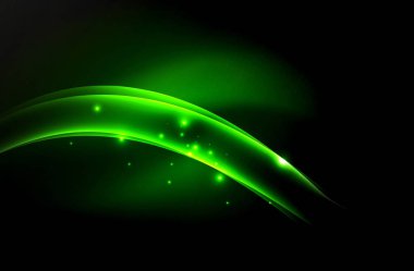 Parlayan dalga vektör, duman