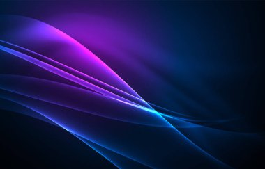 Vektör Kutup ışıkları kavramı arka plan