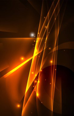 Vektör Kutup ışıkları kavramı arka plan