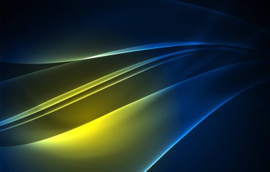 Vektör Kutup ışıkları kavramı arka plan