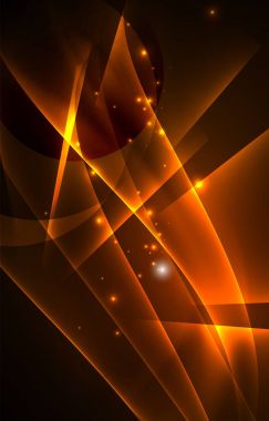 Vektör Kutup ışıkları kavramı arka plan