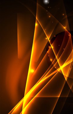 Vektör Kutup ışıkları kavramı arka plan