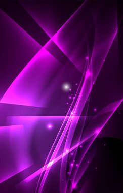 Vektör Kutup ışıkları kavramı arka plan