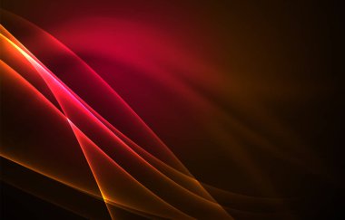 Vektör Kutup ışıkları kavramı arka plan