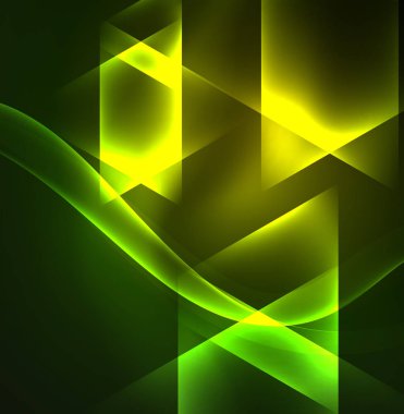 Parlayan geometrik şekiller